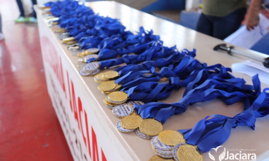 CERIM�NIA DE PREMIA��O DOS JOGOS MUNICIPAIS ESCOLARES 2015 DE JACIARA