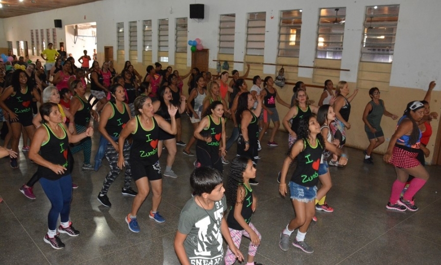 1� Master Class de Zumba de Jaciara