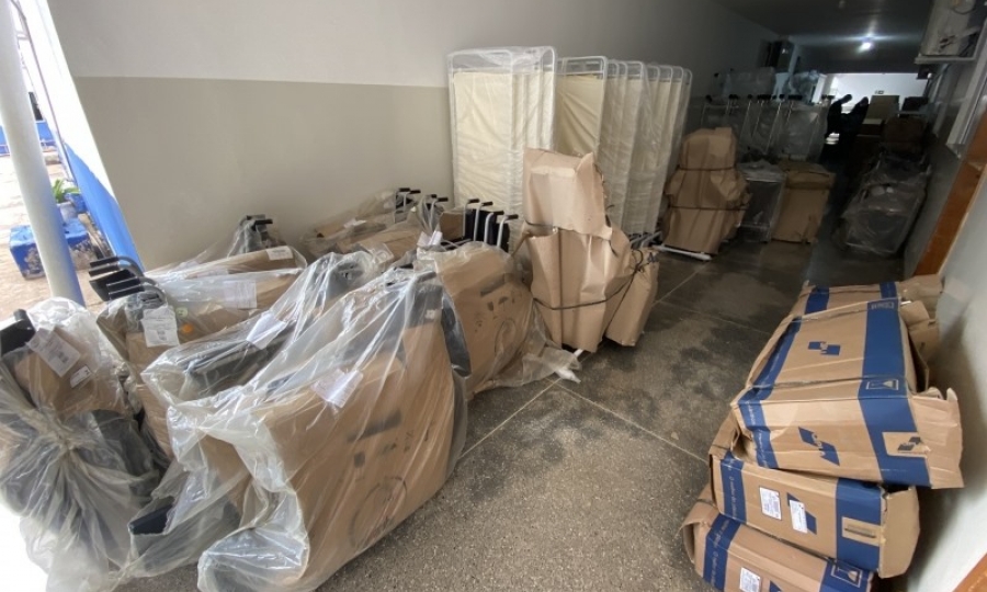 Entrega de quase R$1 milh�o em equipamentos hospitalares