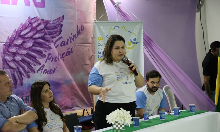 Abertura da 9� Confer�ncia Municipal de Assist�ncia Social 
