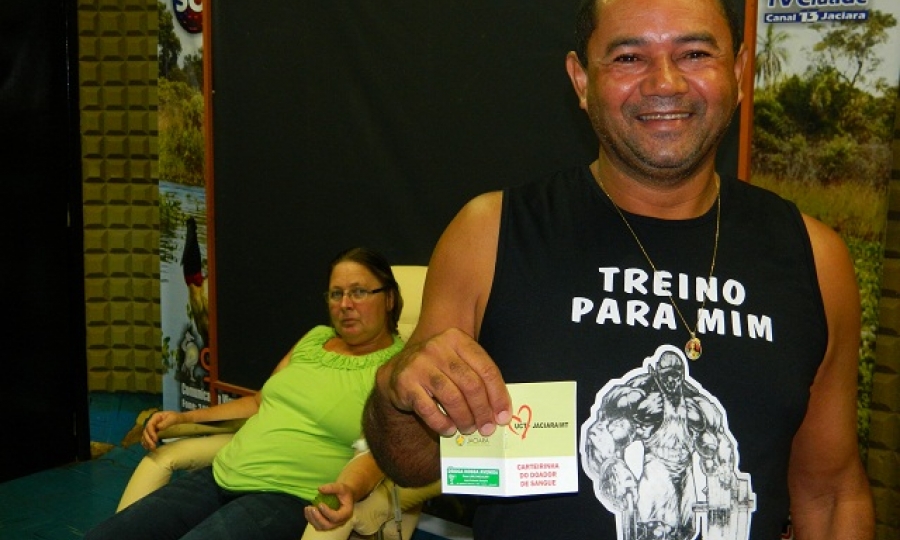 Mutir�o de doa��o de sangue segue at� as 17h