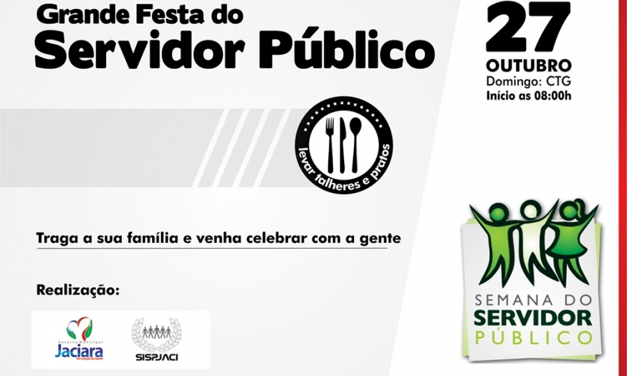 Prefeitura municipal realiza festa em comemora��o ao dia do Servidor P�blico