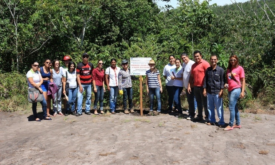 Secretaria finaliza mutir�o de limpeza no munic�pio 