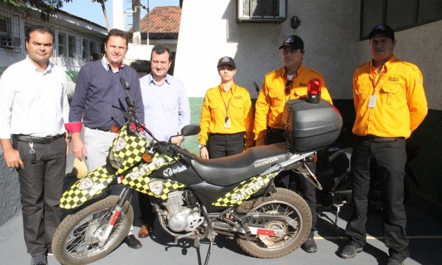 Deus no Comando aben�oa nova estrutura do Departamento de Tr�nsito