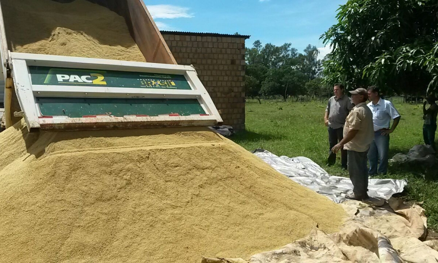 Parceria entre Usina e Prefeitura de Jaciara doar� 100ton de suplemento animal a pequenos produtores