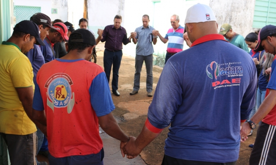 DAE Jaciara troca de comando e anuncia constru��o de novo reservat�rio e po�o artesiano