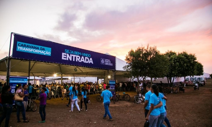 Caravana da Transforma��o leva oficinas e palestras ao munic�pio de Jaciara