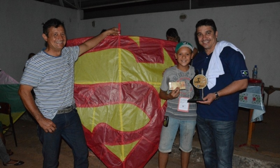 1� Festival de Pipas de Jaciara re�ne mais de 100 pessoas no Est�dio Municipal