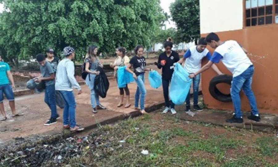 Escola Estadual Milton da Costa promove a��o em combate a doen�as 