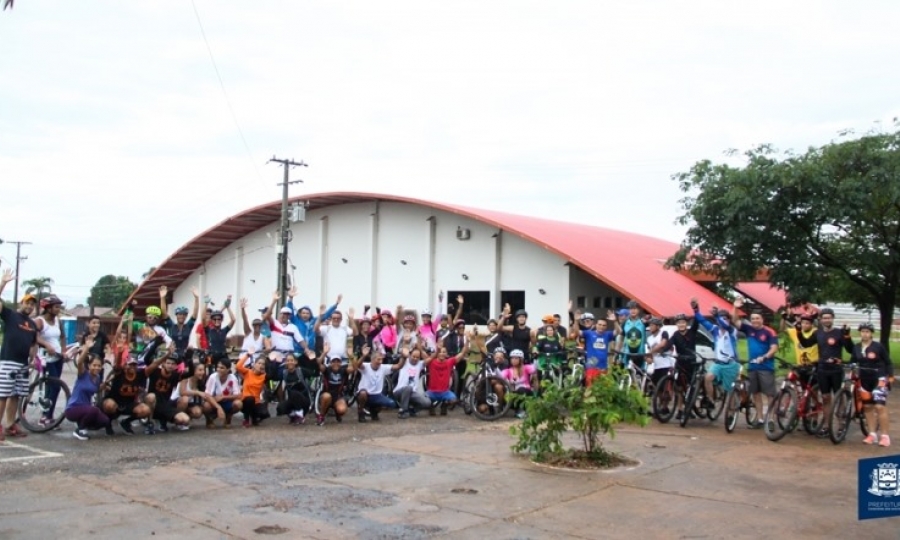 Primeiro Passeio Cicl�stico do Vale � marcado por garra e emo��o