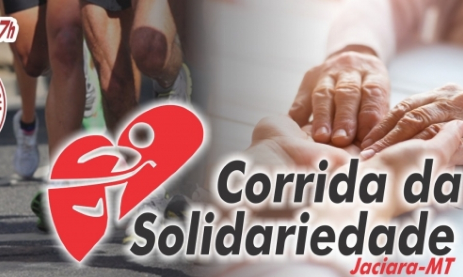 1� Corrida da Solidariedade conta com parceria do Governo Municipal