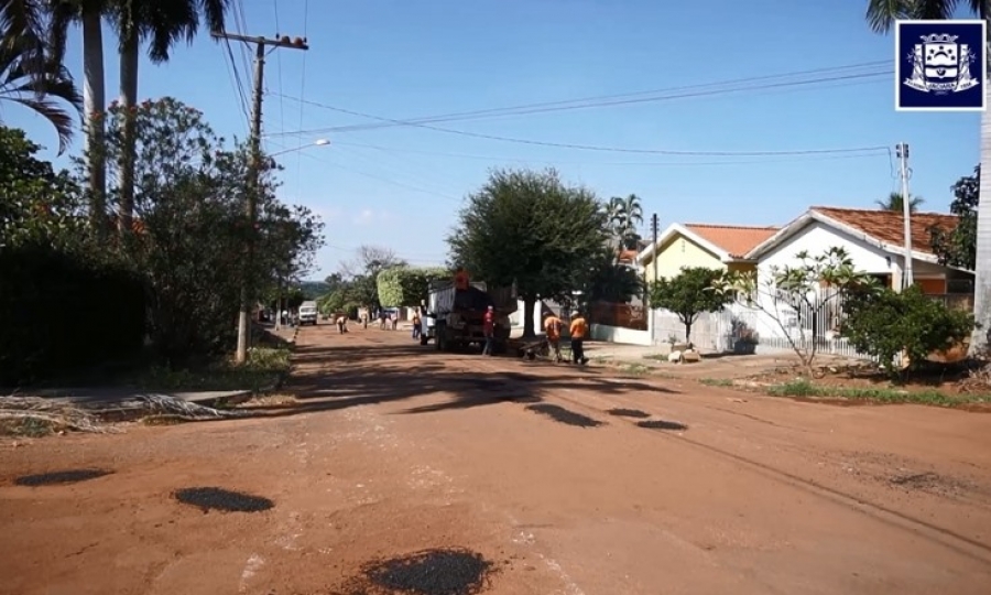 Opera��o tapa buracos passar� pelos bairros S�o Sebasti�o e Santa Rita nos pr�ximos dias
