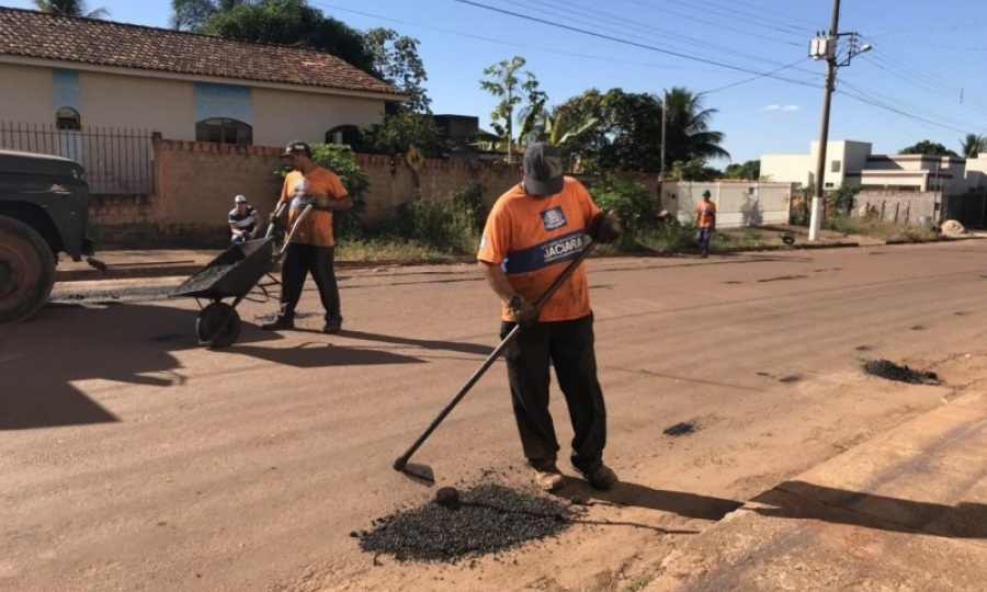 Opera��o Tapa Buracos chega nos bairros Planalto, Santo Ant�nio e regi�o