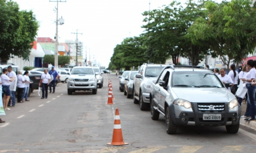 Dia D da campanha Jaciara Livre do Aedes � marcado por dois pit stops na cidade