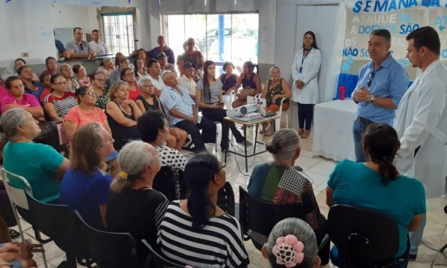 Unidades B�sicas realizam quase mil atendimentos durante a 1� Semana Municipal de Sa�de em Jaciara