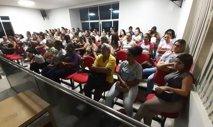 Colaboradores da Sa�de participam de capacita��o com especialistas em Jaciara 