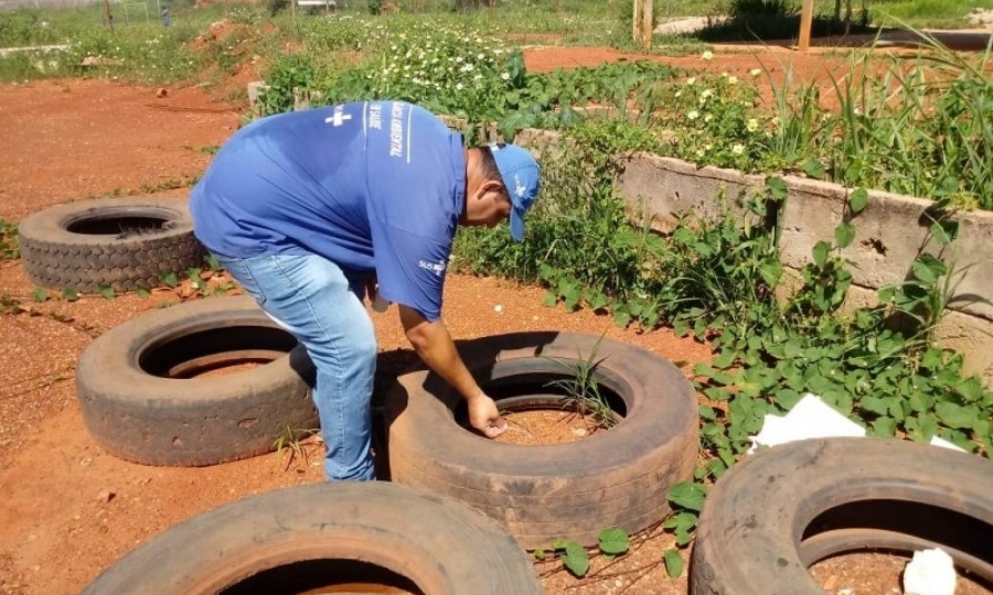 Popula��o jaciarense deve redobrar os cuidados com o Aedes aegypti no per�odo de chuva