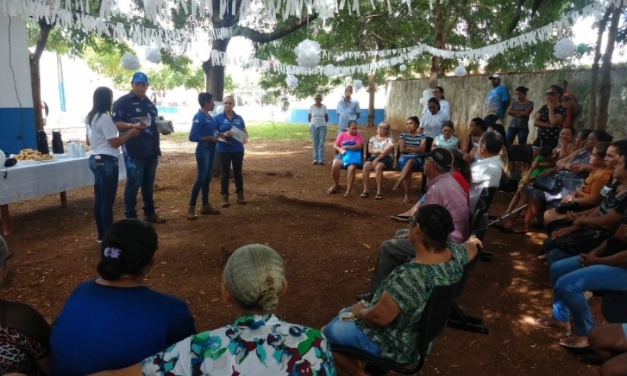 Pacientes e servidores participam das atividades do Janeiro Branco no PSF 5