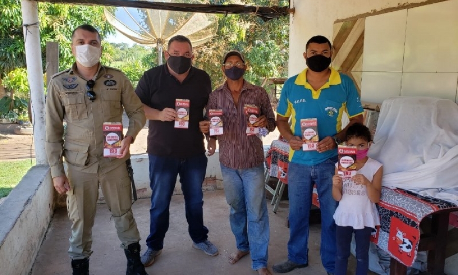 COMUNIDADE RURAL: Agricultura e Corpo de Bombeiros debatem preven��o contra queimadas e per�odo proibitivo