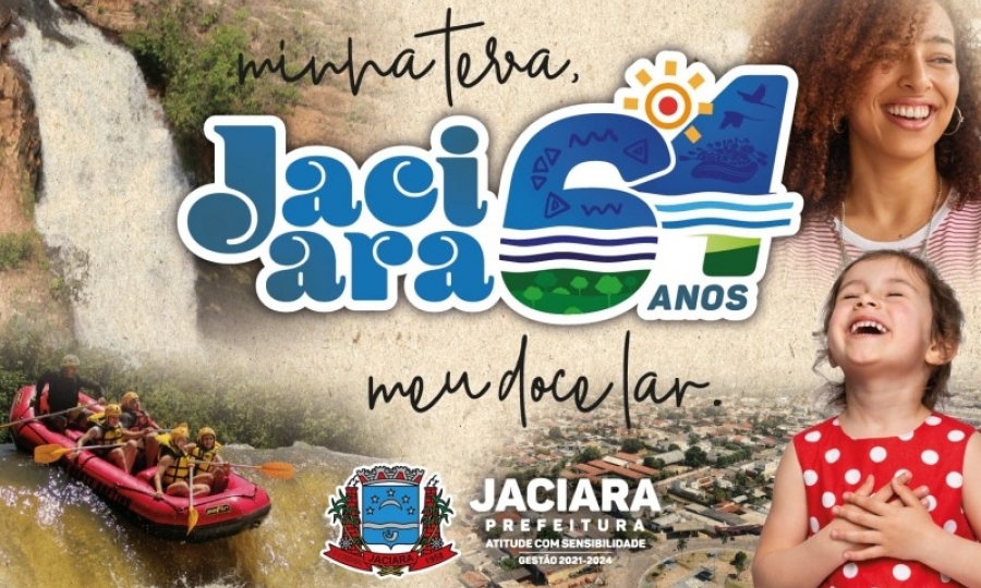 64 anos de Jaciara ser�o marcados por inaugura��es em diversos pontos 