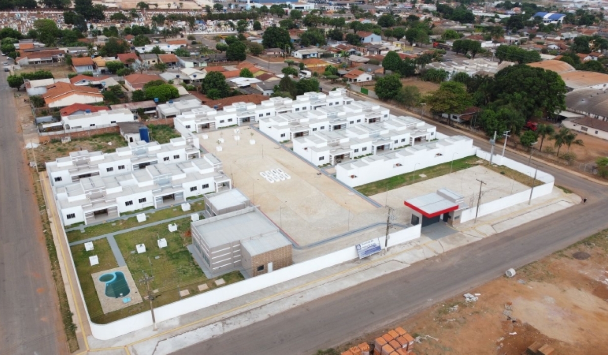 Jaciara faz história e inaugura o primeiro condomínio público gratuito para idosos de MT | Prefeitura Municipal de Jaciara