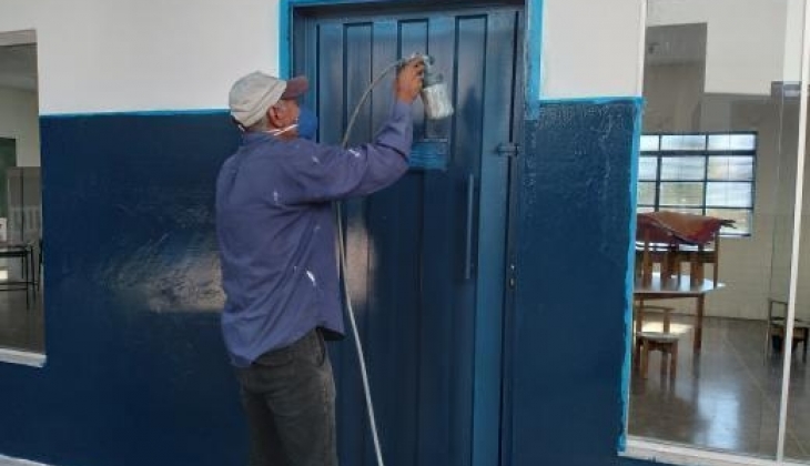 VOLTA ÀS AULAS: Escolas e creches municipais de Jaciara recebem manutenção e reparos